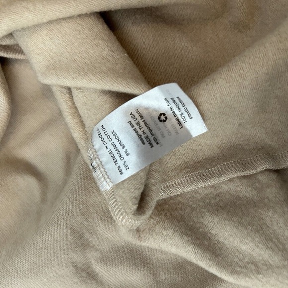 Thom Kelly Charlotte Sweatshirt Oatmeal Women's Size Small Athleisure - Picture 8 of 8